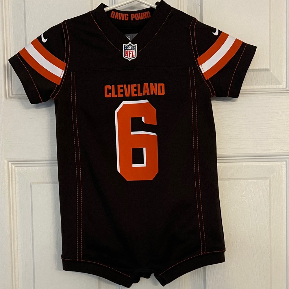 Cleveland Browns Baker Mayfield Infant 6/9 months Football Jersey